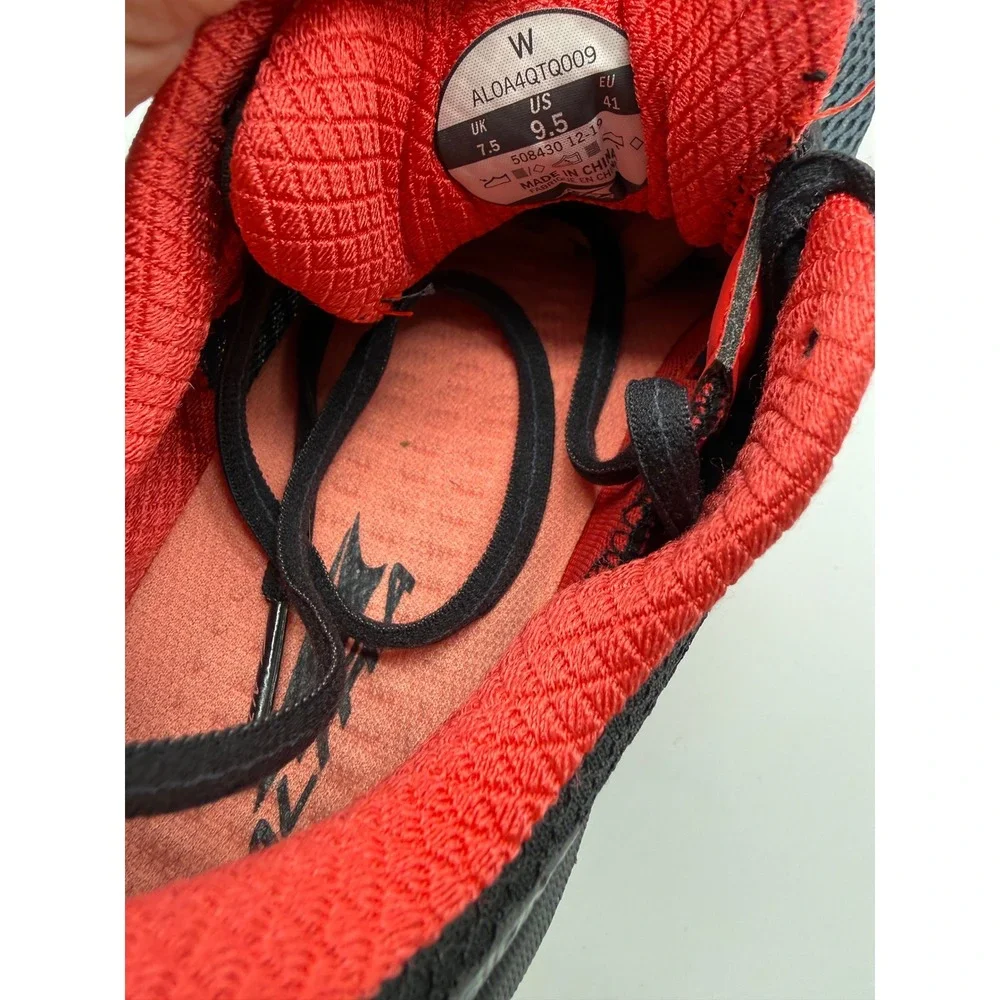 Altra Provision 4.0 Running Shoes Womens 9.5 Black Red Excellent Road Sneakers